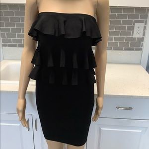 Black stretchy dress